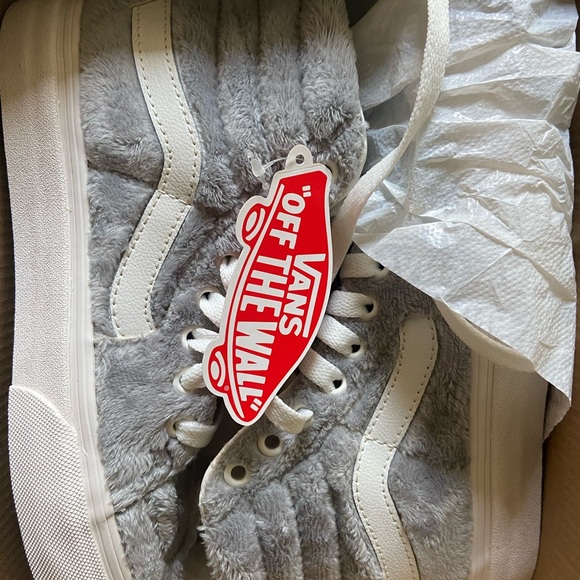 Vans U Sk8-Hi Faux Fur Sneaker - Picture 2 of 3